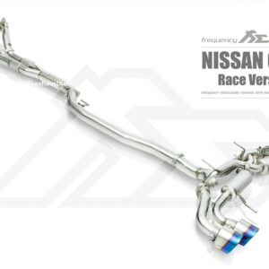 Fi EXHAUST Valvetronic Cat-Back System for Nissan R35 GT-R Race Version Titanium 2008-2016