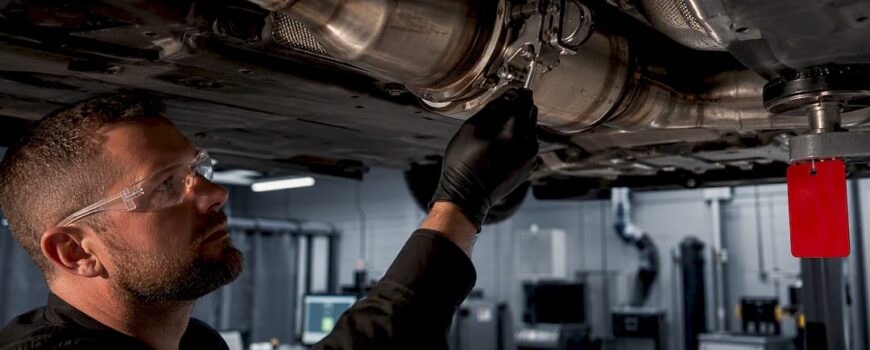 Partial exhaust valve during compliance inspection
