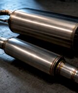 Partial exhaust chambers ready for comparison