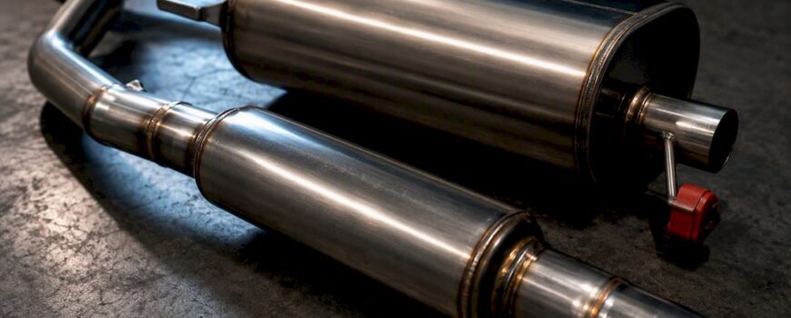 Partial exhaust chambers ready for comparison
