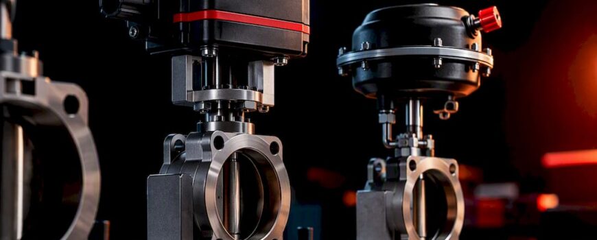 Electronic and vacuum valve actuators compared