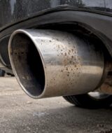 Rust spots and pitting on stainless exhaust